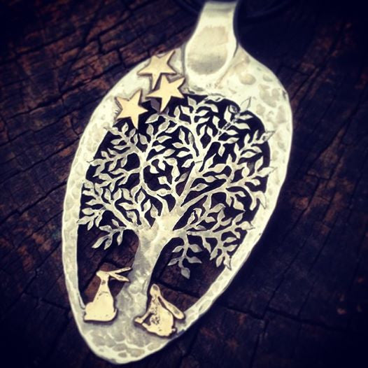 Starry Night Oak Tree of Life Thornhill Jewellery