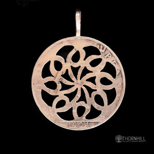 Simple Flower of Life - Coin Pendant