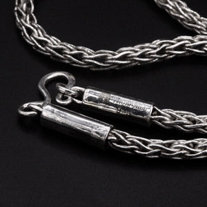 Foxtail Sterling Silver Chain