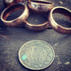 Old Canadian Cent - Coin Ring
