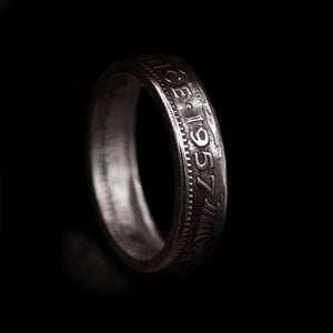 6 Pence Coin Ring