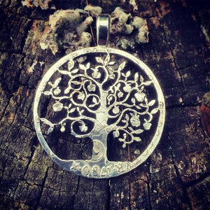 Apple Tree of Life - Coin Pendant