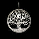 Chunky Tree of Life - Coin Pendant