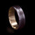 Damascus Steel Ring with a 9ct Gold Insert
