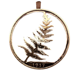 Fern - Coin Pendant