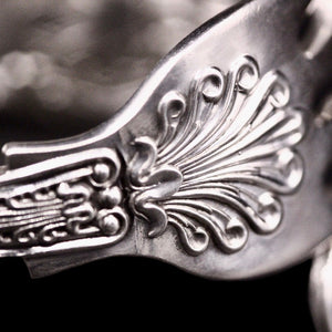 Queens Pattern Fork Bangle