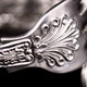 Queens Pattern Fork Bangle