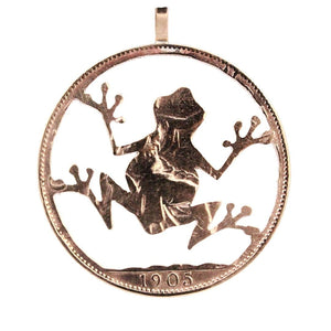 Frog - Coin Pendant