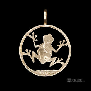Frog - Coin Pendant