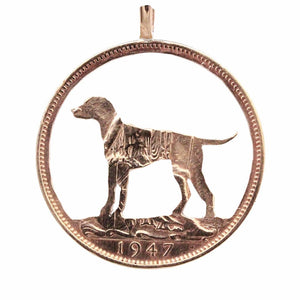 Labrador - Coin Pendant