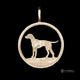 Labrador - Coin Pendant