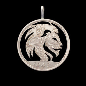 Lion - Coin Pendant