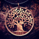 Oak Tree of Life - Coin Pendant