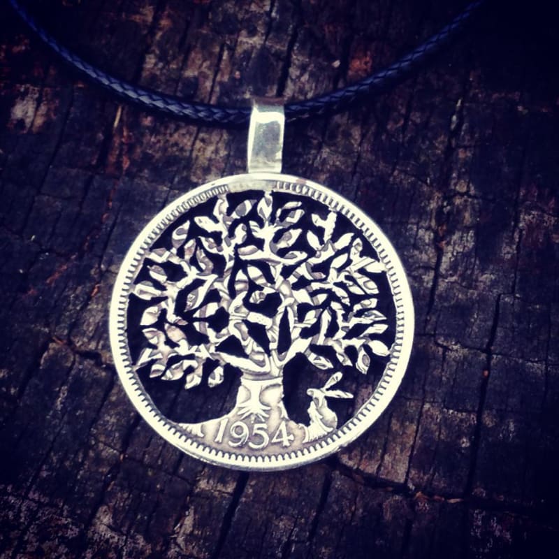 oak tree of life coin pendants thornhill jewellery pendant 656