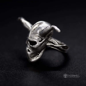 Silent Demon Scull Ring £300 - Rings