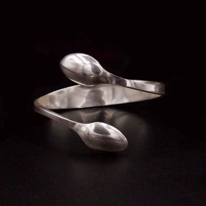 Sterling Silver Sugar Tongue Bangle - Spoon Bracelets